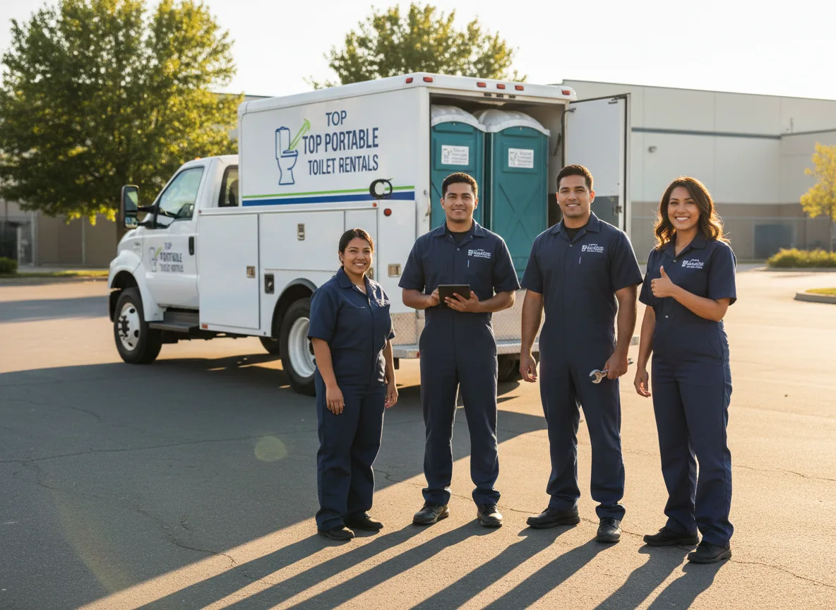 Short Term Porta Potty Rental company in Liverpool, IL